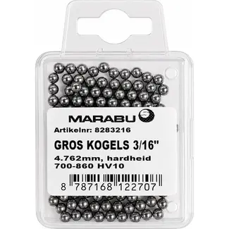 Marabu Kogellager kogels 3/16 inch 4,762 mm 144 stuks hoge hardheid
