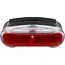Falkx LED fietsachterlicht - compact ontwerp - waterbestendig - 50-80mm montage - incl. batterijen