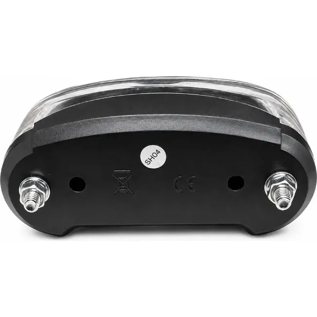 Falkx LED fietsachterlicht - compact ontwerp - waterbestendig - 50-80mm montage - incl. batterijen