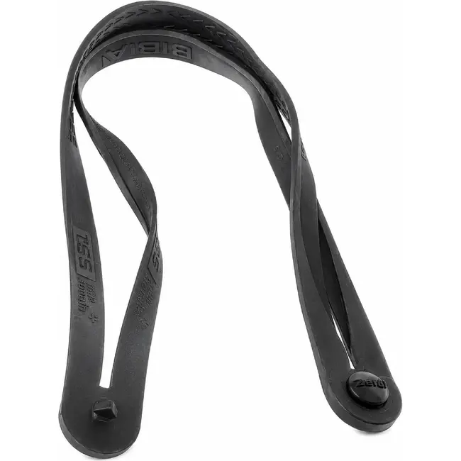 Benson Klassieke snelbinder - sterk rubber - 2 banden - zwart - 82 cm