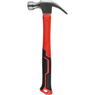 Benson Krachtige klauwhamer - Getemperd staal - Ergonomische rubberen grip - 720 gram - 33 cm