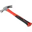 Benson Krachtige klauwhamer - Getemperd staal - Ergonomische rubberen grip - 720 gram - 33 cm