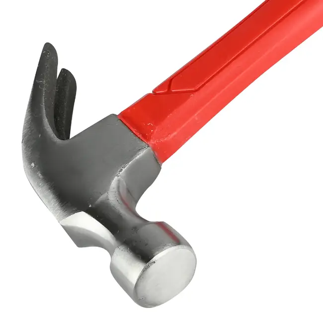 Benson Krachtige klauwhamer - Getemperd staal - Ergonomische rubberen grip - 720 gram - 33 cm