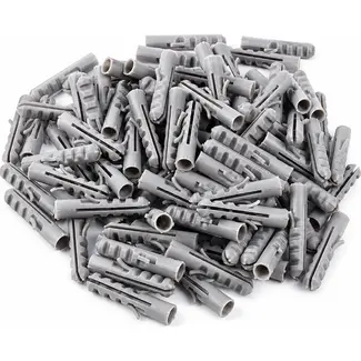 Benson Nylon pluggen - Ø 6 mm x 30 mm - 100 stuks - veelzijdig en duurzaam