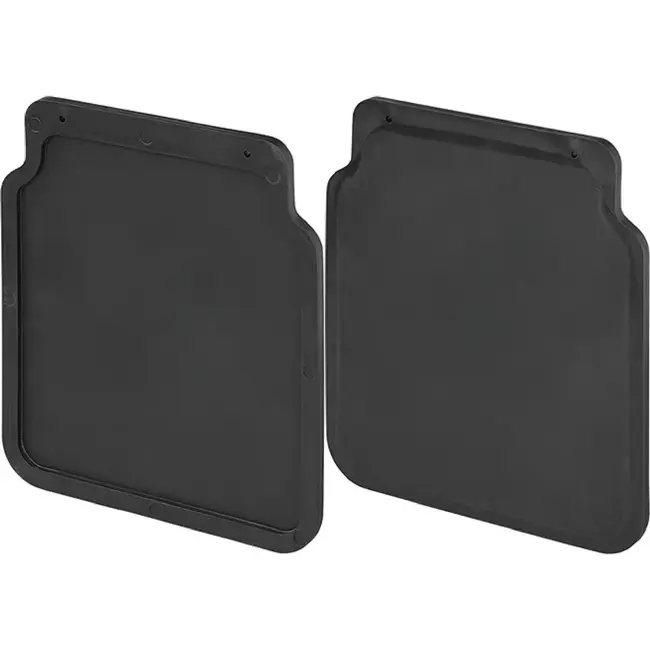 ProPlus Universele rubber spatlap - flexibel - 23 x 20 cm - zwart