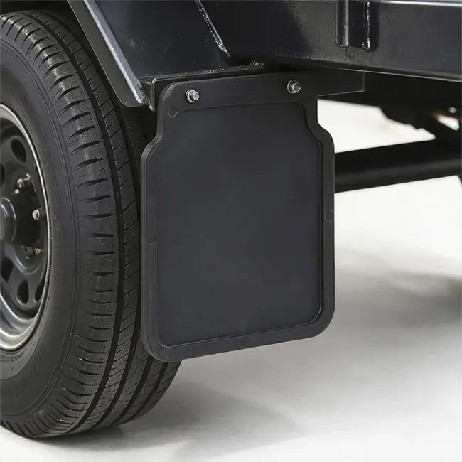 ProPlus Universele rubber spatlap - flexibel - 23 x 20 cm - zwart