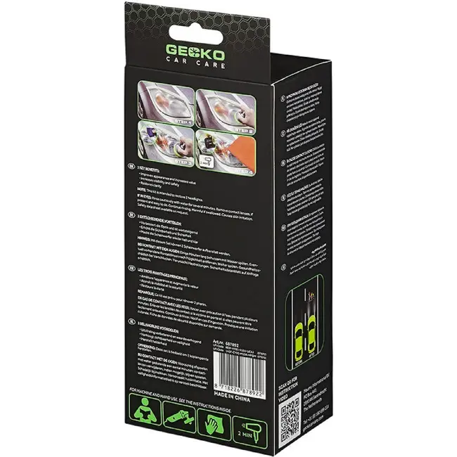 Gecko Koplampherstelset