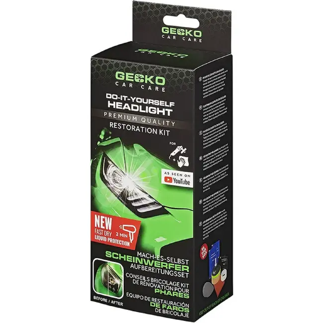 Gecko Koplampherstelset