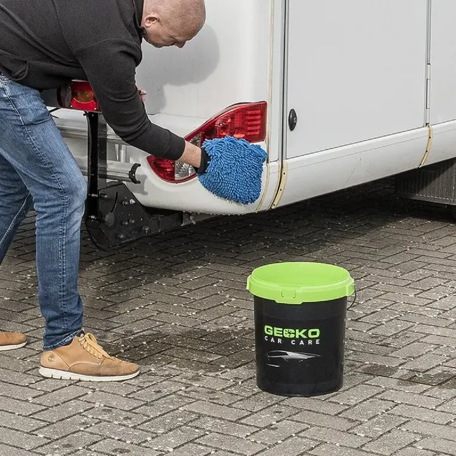 Gecko Autowas emmer met deksel