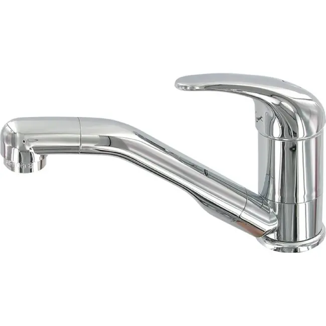 Eengreepsmengkraan Roma 12V Ø33 mm chroom uitloop 170 mm