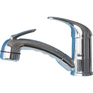 Comet Eengreepsmengkraan Roma 12V Ø33 mm choom met handdouche