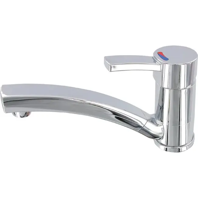 Eengreepsmengkraan Capri Kompakt 12V Ø33 mm chroom