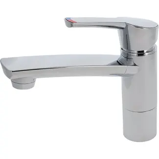 Comet Eengreepsmengkraan Como 12V Ø33 mm chroom uitloop 145 mm