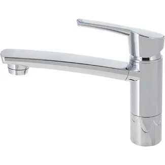 Comet Eengreepsmengkraan Como 12V Ø33 mm chroom uitloop 165 mm