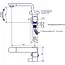 Eengreepsmengkraan Arona 12V Ø27 mm chroom uitloop 160 mm