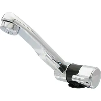 Comet Koudwaterkraan London 12V Ø22 mm chroom- zwart