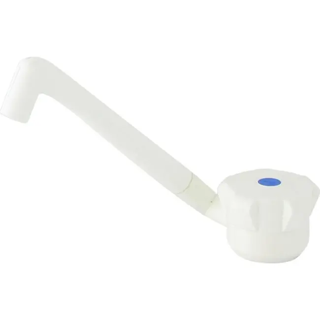 Koudwaterkraan Nova super 12V Ø17 mm kunststof creme
