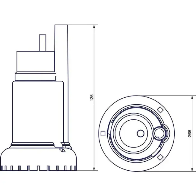 Dompelpomp Lux Plus 12V-19L