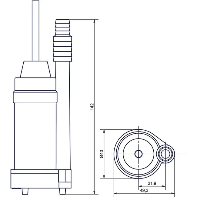 Dompelpomp Vip Plus 12V-20L