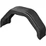 ProPlus Spatscherm 13 inch zwart kunststof hoekig voor aanhanger