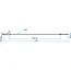 ProPlus Remkabel 1530/1720 mm snelmontage Ø22 mm geschikt voor Knott