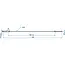 ProPlus Remkabel 830/1020 mm snelmontage Ø22 mm geschikt voor Knott
