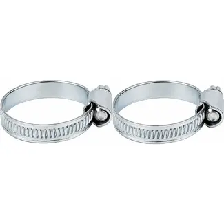 Talen Tools Slangklemmen RVS 25-40mm – Sterk en Corrosiebestendig - 2 stuks