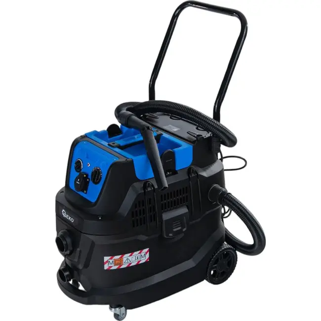 GEKO Industriële stofzuiger 1600 W met 40 l tank, HEPA-filter en automatische filterreiniging