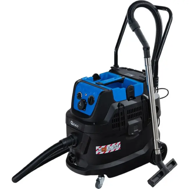 GEKO Industriële stofzuiger 1600 W met 40 l tank, HEPA-filter en automatische filterreiniging