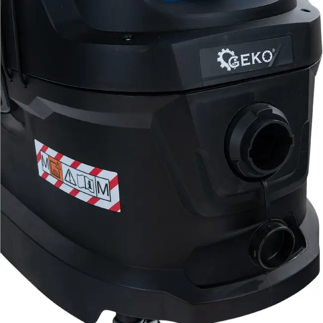 GEKO Industriële stofzuiger 1600 W met 40 l tank, HEPA-filter en automatische filterreiniging