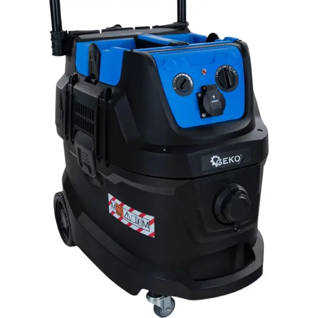 GEKO Industriële stofzuiger 1600 W met 40 l tank, HEPA-filter en automatische filterreiniging