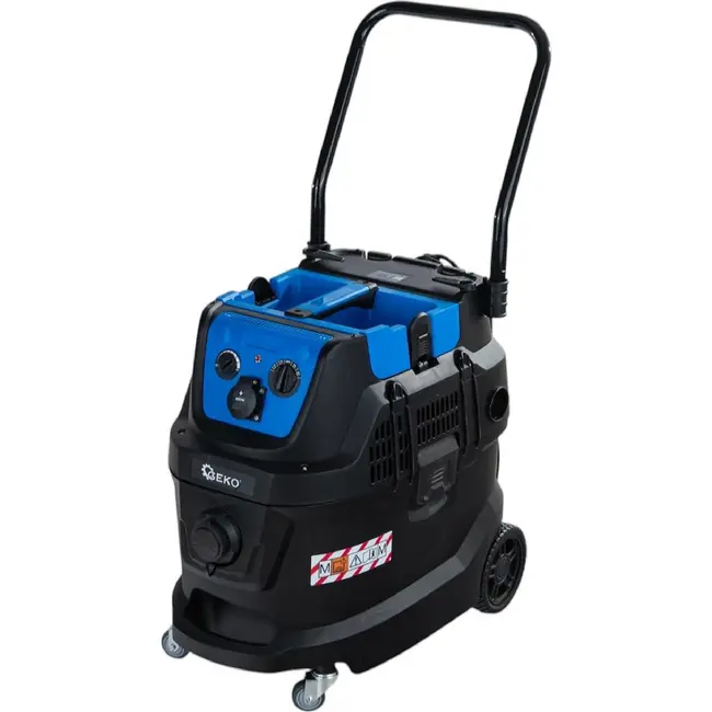 GEKO Industriële stofzuiger 1600 W met 40 l tank, HEPA-filter en automatische filterreiniging
