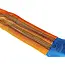 GEKO Sleepkabel 6 m van polyester met MBS 56 T en 90 mm breedte voor zware landbouwmachines