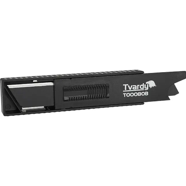 Tvardy Afbreekmesjes 18 mm SK2H 100 x 18 x 0,5 mm - 10 stuks met praktische snelvuldispenser