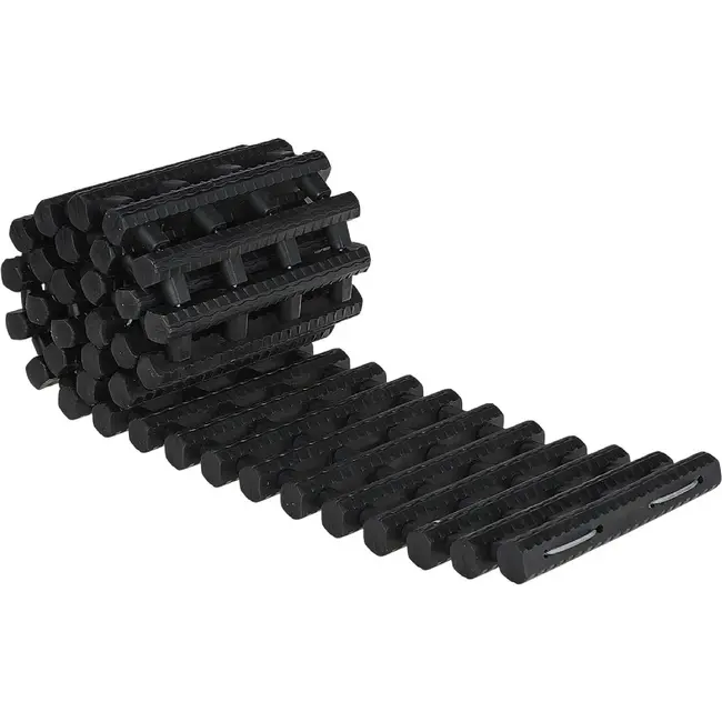 GEKO Tractiemat auto 150 x 22 cm van TPR met stalen kabel en handige opbergtas voor terrein