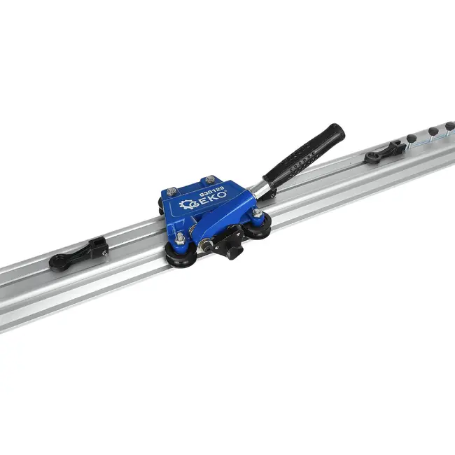 GEKO Handmatige tegelsnijder 60-360 cm met 11 zuignappen en 3 snijwielen voor grootformaat tegels