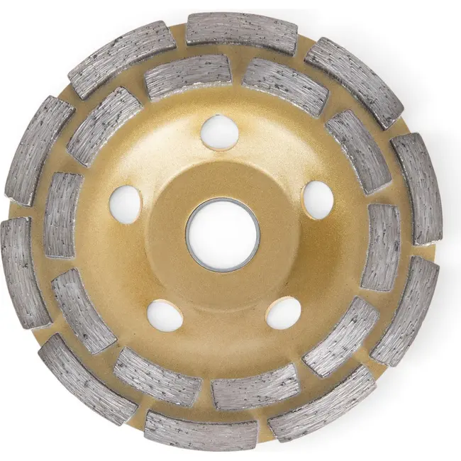 GEKO Betonschuurmachine 1400 W met 125 mm schijf, regelbaar toerental en handige stofafzuiging