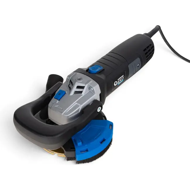 GEKO Betonschuurmachine 1400 W met 125 mm schijf, regelbaar toerental en handige stofafzuiging