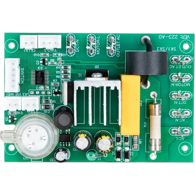 GEKO Reserve printplaat met IP54 stopcontact geschikt voor industriële stofzuiger model G81083