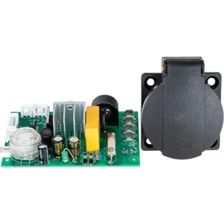 GEKO Reserve printplaat met IP54 stopcontact geschikt voor industriële stofzuiger model G81083