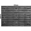 GEKO Modulaire gereedschapswand 2304 x 780 mm met 8 panelen, 128 accessoires en gereedschapshouders