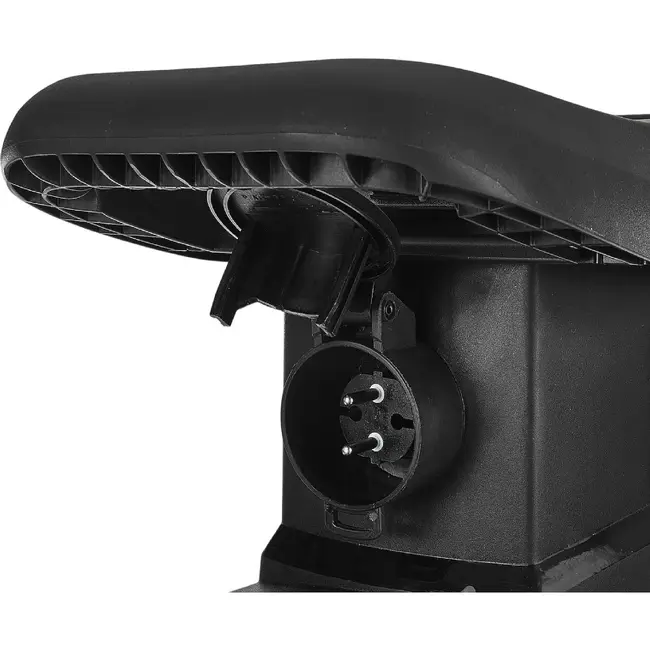 GEKO Stille tuinhakselaar 2800 W met freesmechanisme, 45 mm takcapaciteit en 60 l opvangbak