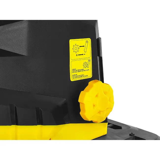 GEKO Stille tuinhakselaar 2800 W met freesmechanisme, 45 mm takcapaciteit en 60 l opvangbak