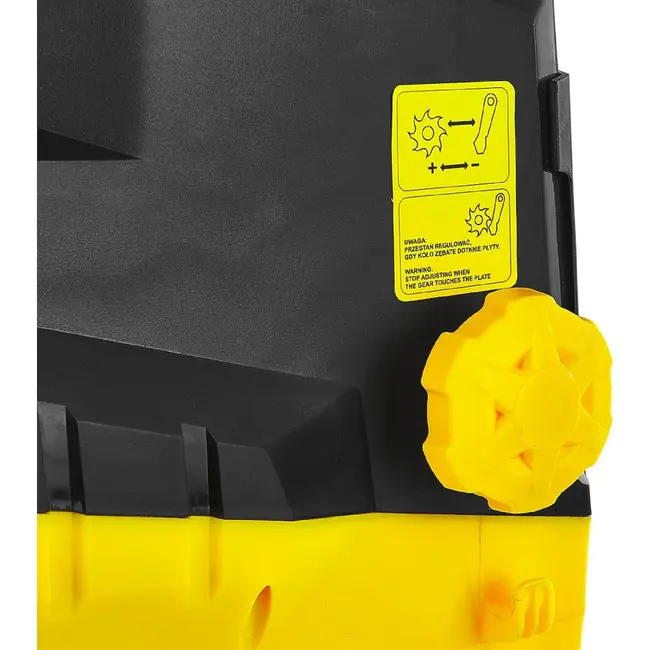 GEKO Stille tuinhakselaar 2800 W met freesmechanisme, 45 mm takcapaciteit en opvangzak van 50 l