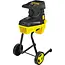 GEKO Stille tuinhakselaar 2800 W met freesmechanisme, 45 mm takcapaciteit en opvangzak van 50 l