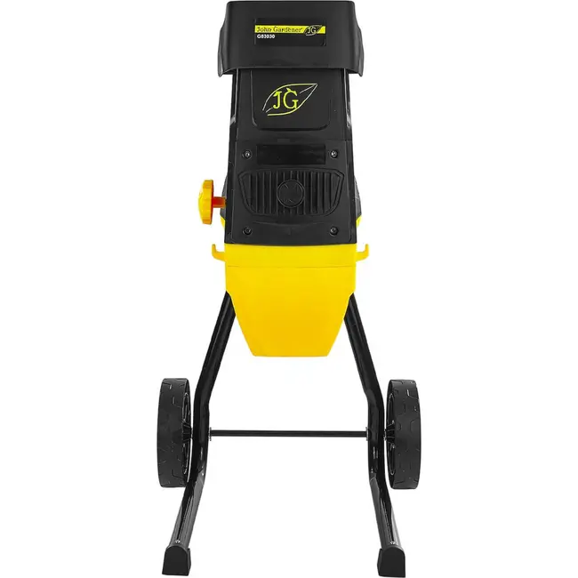 GEKO Stille tuinhakselaar 2800 W met freesmechanisme, 45 mm takcapaciteit en opvangzak van 50 l