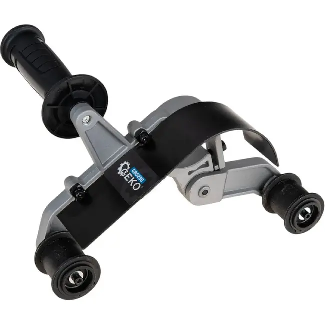 GEKO Bandvijl-opzetstuk voor haakse slijper 115/125 mm met M14 en schuurband 28 x 530 mm voor buizen