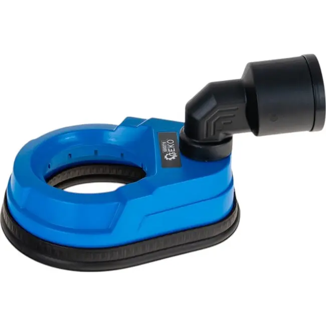 GEKO Stofafzuiging voor boren tot 90 mm met 26-39 mm aansluiting en draaibare 360 graden koppeling