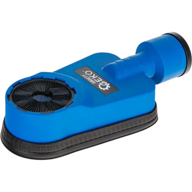 GEKO Stofafzuiging voor boren tot 70 mm met 26-39 mm aansluiting en borstelafdichting rondom