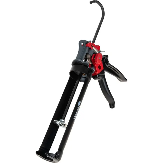 Tvardy Kitpistool 310 ml met 4000 N drukkracht, anti-drupfunctie en draaibare kokerhouder 225 mm
